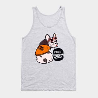 Protect Abortion Access Pro-Choice Pug! Tank Top